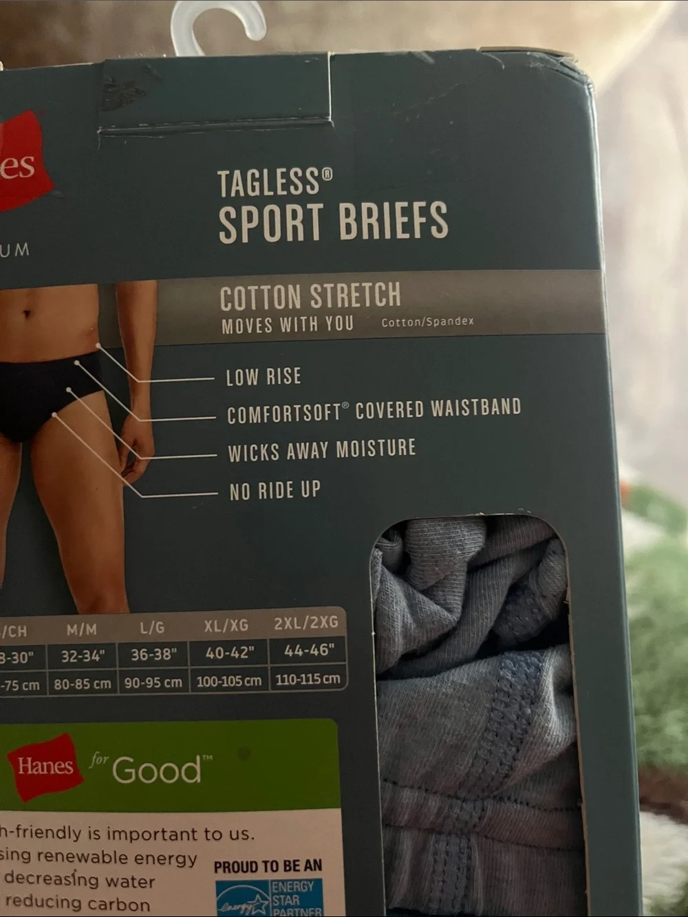 Hanes Men's Sport Briefs Pack of 7